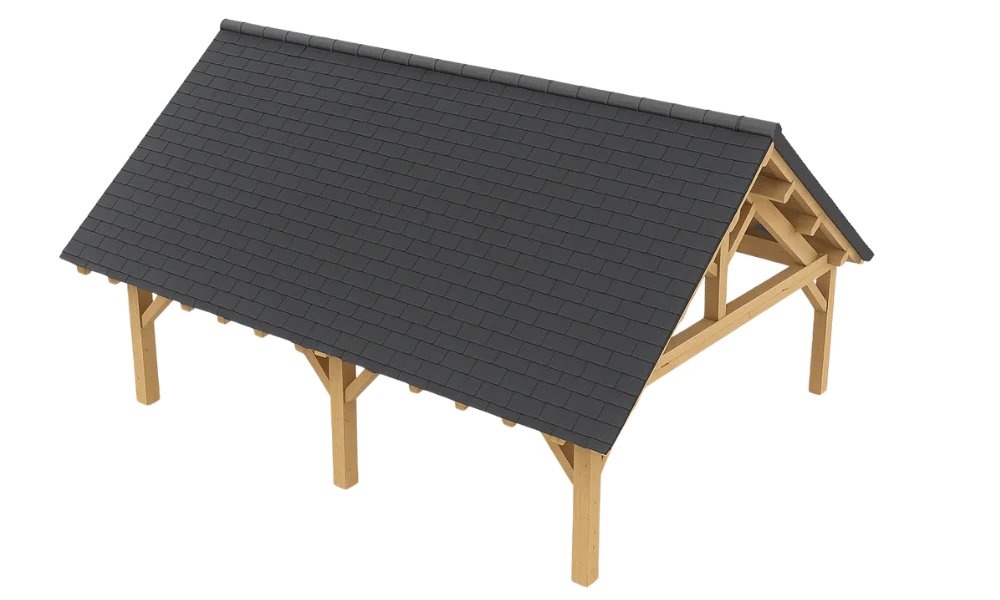 plan de couverture en 3D réalisé par Audomar'Bois à Saint-Omer (62)