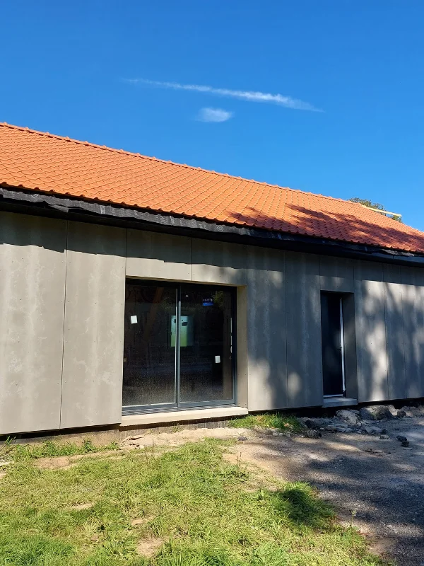 menuiseries posées sur le chantier de Selles, Audomar'bois à Saint-Omer (62)