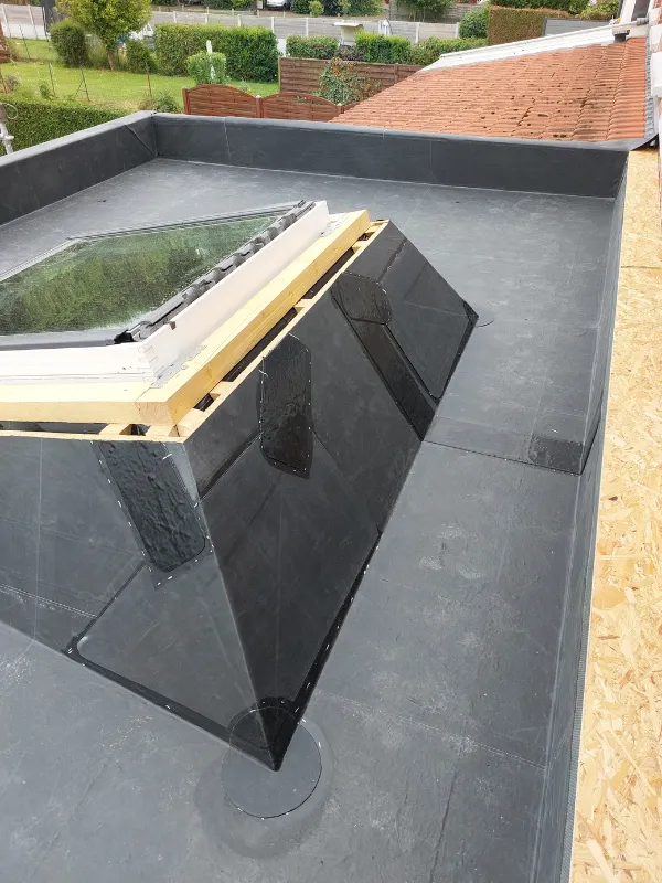 toit plat terminé véranda Hazebrouck (59)